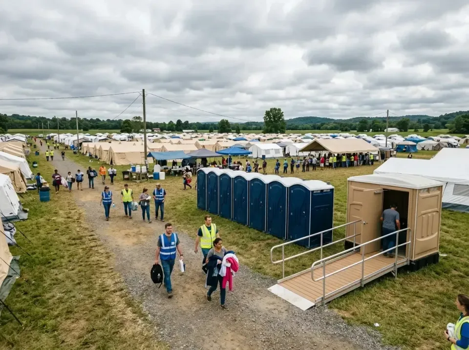 disaster-relief-camp-restrooms-010 — frequently asked questions, Dumpster & Portable Bathrooms Rental in Lake City, AR